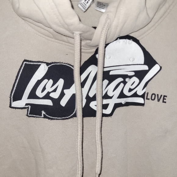LA Love Custom Designer Hoodie Sweater Large Mens - Picture 2 of 8